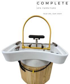 Porcelain Head Spa Station - Plumbing Version