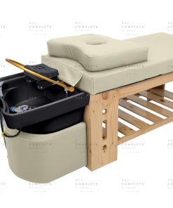 2-in-1 Head Spa Shampoo Bed – Upgrade Size (Black Sink)